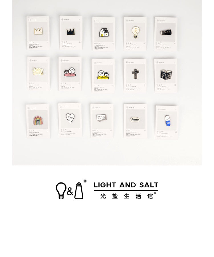 光盐生活馆Light and Salt 胸针